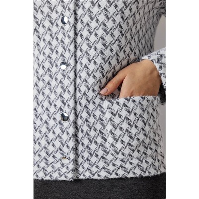 Жакет женский  4428/07/Черный, белый