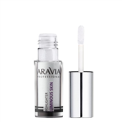 ARAVIA Professional Хайлайтер с шиммером жидкий для лица и тела LUMINOUS SKIN, 5 мл - 01 highlighter/42