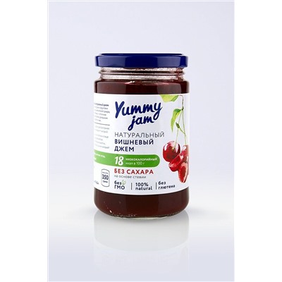 Джем Вишневый низкокаллорийный 350г ЭКОПРОДУКТЫ, 1193888