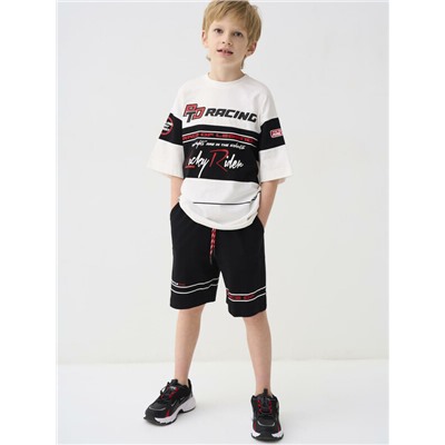 Комплект трикотажный для мальчиков: фуфайка (футболка), шорты