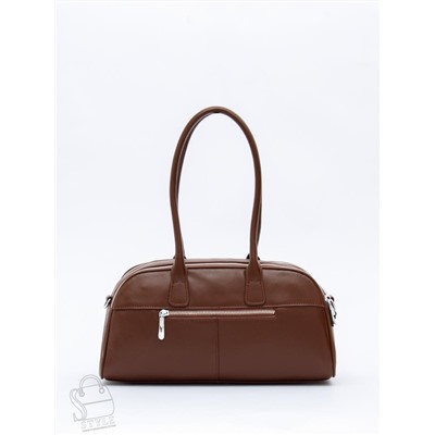 Сумка женская кожаная 9198SP d.brown Velina Fabbaino-Safenta в Новосибирске