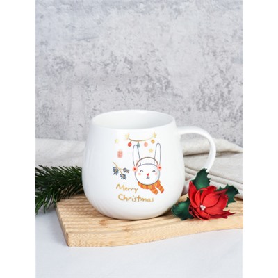 Кружка новогодняя 450 мл / H-1777 /уп 72/