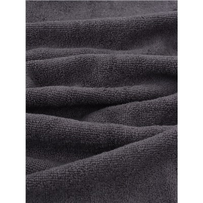 Полотенце махровое «Этель. Минимализм» 70×140 см, 100% хлопок, 360 г/м², графит