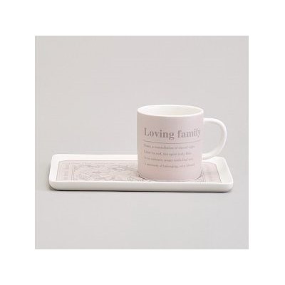 Чайный набор 2пр, на 1 перс, 210мл LOVING FAMILY фрф LEFARD п/уп