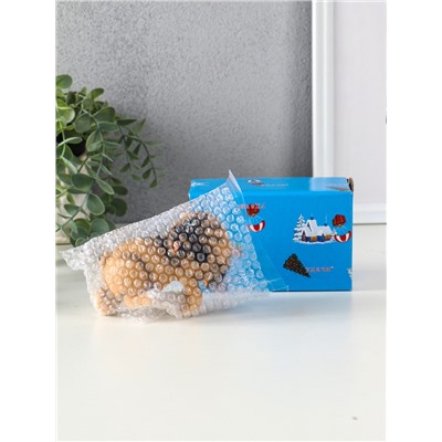 Фигурка для флорариума «Маленький мопс», декор на кашпо, 6.5×7×11.5 см