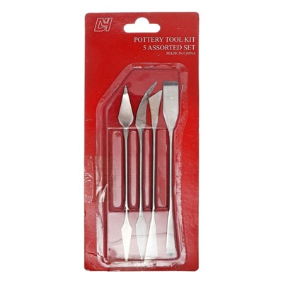 УЦЕНКА Набор инструментов для лепки Calligrata, 5 штук