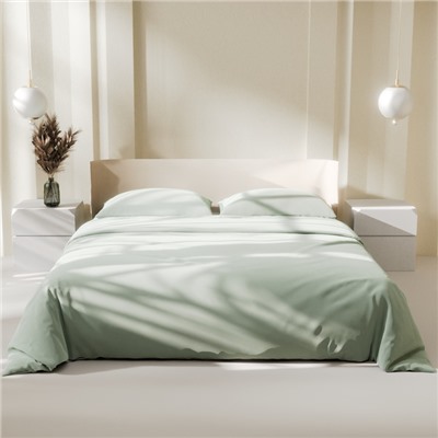 Постельное бельё 1.5-спальное LoveLife Green tea, микрофибра