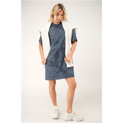 Женское платье-футболка оверсайз Happyfox