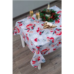 Скатерть Снегири и рябина