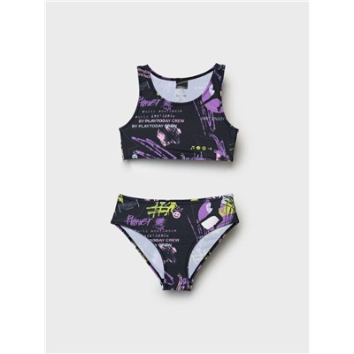 Купальный костюм трикотажный для девочек