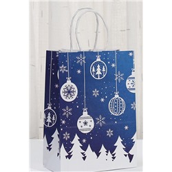 Набор крафт-пакетов подарочных новогодних 3 шт НАТАЛИ, 1218139