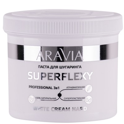 ARAVIA Паста для шугаринга SUPERFLEXY WHITE CREAM 750г