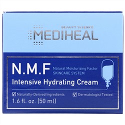 Mediheal, N.M.F, интенсивный увлажняющий крем, 50 мл (1,6 жидк. унции)