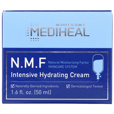 Mediheal, N.M.F, интенсивный увлажняющий крем, 50 мл (1,6 жидк. унции)
