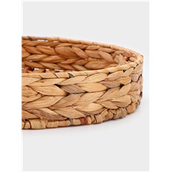 Корзинка для подачи Доляна «Камыш», d=32 см, из соломы