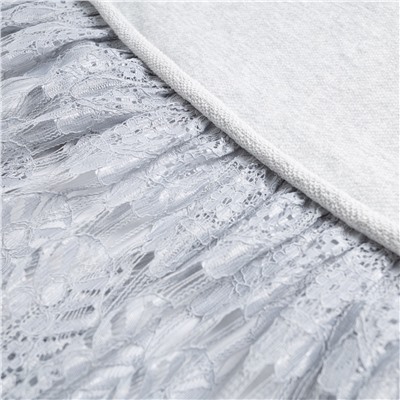 Платье комбинированное с кружевом, Откровенный шик