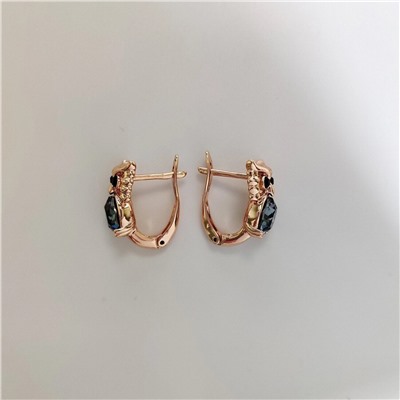 Серьги с кристаллами Swarovski