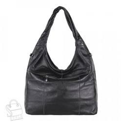 Сумка женская кожаная 970270 black Velina Fabbiano-Safena
