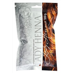 Lady Henna Натуральная индийская хна, коричневый KRISTALLER, 1124101