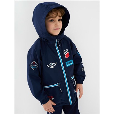 Куртка текстильная с полиуретановым покрытием для мальчиков (ветровка)