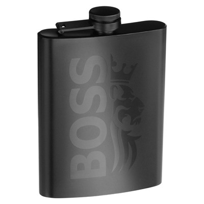 Фляжка BOSS, нержавеющая сталь, 240 мл, 8 oz