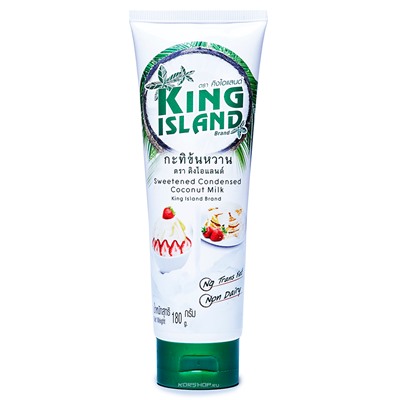 Сгущенное кокосовое молоко King Island, Таиланд, 180 г Акция