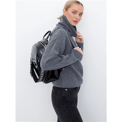 Рюкзак 18104-8 black  Polina&Eiterou