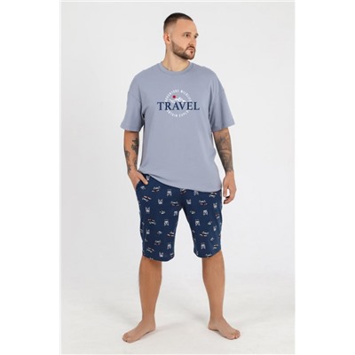 Костюм мужской Тревел-3 (Серый)