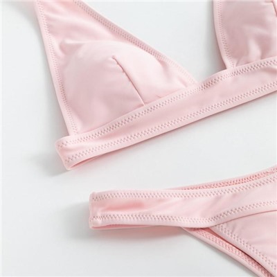 Купальник женский раздельный MINAKU «Fruity girl», размер 50, цвет жемчужный