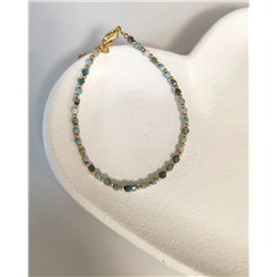 Комплект из натуральных камней и кристаллов