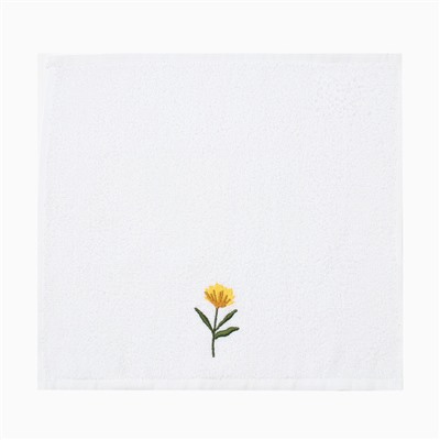 Салфетки махровые «Этель. Пчёлка», 3 шт., 30×30 см, хлопок 100%,