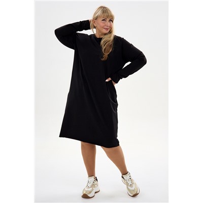 Платье футер-реглан