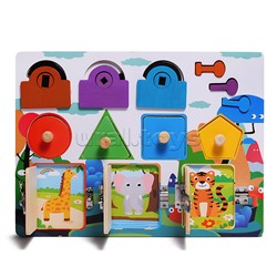 Бизиборд "Замочки"