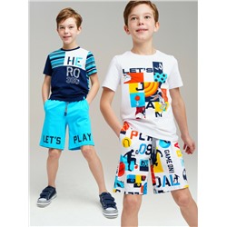 Шорты трикотажные для мальчиков, 2 шт в комплекте