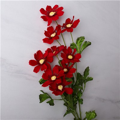 Цветок искусственный Хризантема кустовая 90 см / CPC-90 /уп 600/