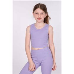 Топ для девочки 21242 (Лавандовый)