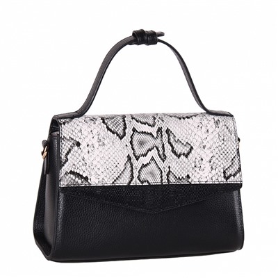 Сумка 23010G black white Vitelli Grassi