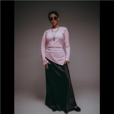 Лонгслив женский Бренда (Розовый)