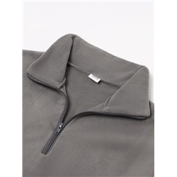 Джемпер флисовый мужской MINAKU: Fleece Soft, размер 44, графитовый