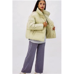Стильная куртка Оверсайз арт.592 Евро-зима, демисезон (Светло-зеленый)