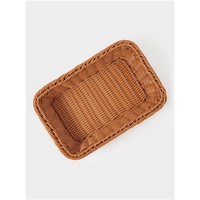 Корзина для продуктов Доляна, 30×19.5×6 см, коричневая