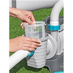 Фильтр-насос, 220-240V, 6056 л/ч, для бассейна, песочный, 58497 Bestway