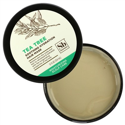 Soapbox, Soothing Hydration Hair Mask, Tea Tree, 12 fl oz (354 ml)