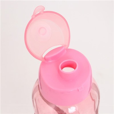 Бутылка для воды «Лагуна», 650 мл, 4.7×22.5×7 см, цвет МИКС