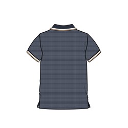 Джемпер трикотажный с воротником поло для мальчиков