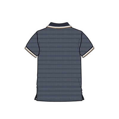 Джемпер трикотажный с воротником поло для мальчиков