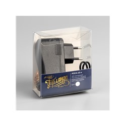 Гирлянда «Нить» 10 м роса, IP20, медная нить, 100 LED, свечение белое, 12 В