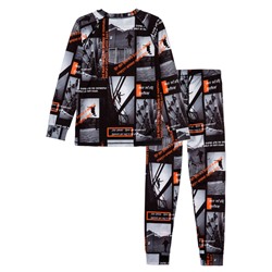 Термокомплект трикотажный для мальчиков: брюки, толстовка