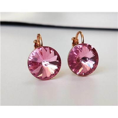 Серьги с кристаллами Swarovski