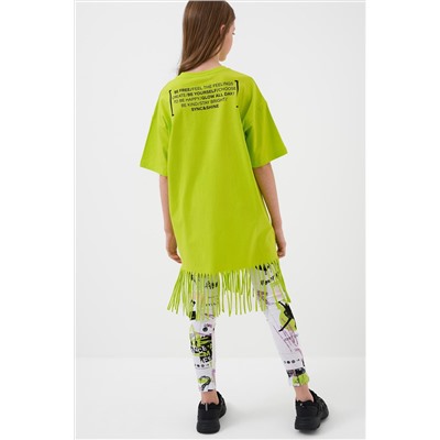 Брюки трикотажные для девочек (легинсы), 2 пары в комплекте PLAYTODAY, 1243976